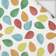 GROßE BLÄTTER MIX / gelb -  Sommersweat