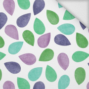 GROßE BLÄTTER MIX / grün -  Sommersweat