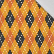 HALLOWEEN PULLI KAROS / kürbis - Baumwoll Webware