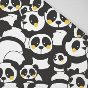 PANDAS / gelb - HOME DECOR PREMIUM Webware