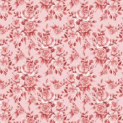 ROSEN Ms. 1 (rot) - Baumwoll Musselin