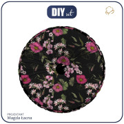 DEKOKISSEN - ROSA BLUMEN M. 2 - Nähset
