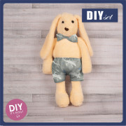 SHORTS + FLIEGE FÜR HASE - EIDECHSEN - Nähset