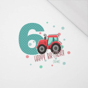 6. GEBURTSTAG / TRAKTOR - Panel, Single Jersey 120g