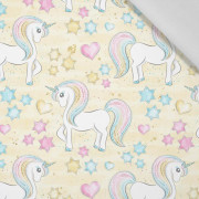 EINHÖRNER UND STERNE (WUNDERLAND) - Baumwoll Webware