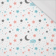 STERNENHIMMEL (PASTELL - HIMMEL) - bio single jerset mit Elastan  Sommersweat