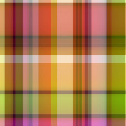 BUNTE KARO MS. 1- Polster- Velours