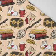 ZAUBER MIX M. 3 (ZAUBERSCHULE) / beige - HOME DECOR PREMIUM Webware