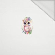 BABY OWL - Paneel (60cm x 50cm) Sommersweat