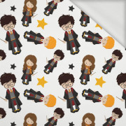 MAGISCHE FREUNDE M. 2 (ZAUBERSCHULE) / weiß - sommersweat