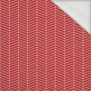 FISCHGRATMUSTER m. 3 / rot (WALENTINESMIX) - sommersweat