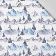 BERGE M.2 (GEMALTER WALD) - Baumwoll Webware