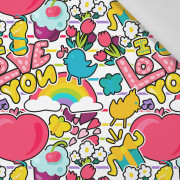 BUNTE STICKER MS. 2 - Baumwoll Webware