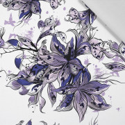 VANILLEBLÜTE (Very Peri) - Baumwoll Webware