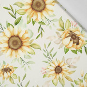 PASTELL-SONNENBLUMEN M. 1 - Baumwoll Webware