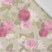 ROSENGARTEN  / beige - Baumwoll Webware