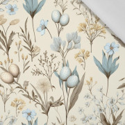 SPRING FLOWERS WZ. 4 (BUTTER YELLOW) - Viskose Webware