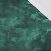 CAMOUFLAGE m. 2 / flaschengrün - bio single jerset mit Elastan Sommersweat