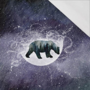 BÄR (GALAXY) - SINGLE JERSEY panoramisches Paneel (60cm x 155cm)