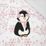 PINGUIN 2.0 / rose quartz - SINGLE JERSEY panoramisches Paneel 