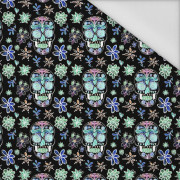 NEON TOTENKÖPFE Ms. 2 (DIA DE LOS MUERTOS) - Wasserabweisende Webware