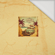 TRAVEL TIME MS. 10 - Paneel (40cm x 40cm) Viskose-Jersey 