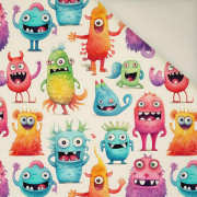 FUNNY MONSTERS M. 2- Polster- Velours