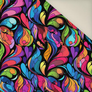 COLORFUL ABSTRACT- Polster- Velours