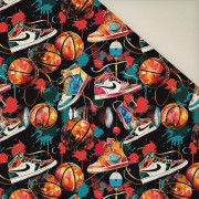 BASKETBALL- Polster- Velours