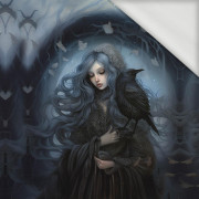 GOTHIC GIRL M. 2 - Paneel (60cm x 50cm) - Sommerswea tmit Elastan ITY
