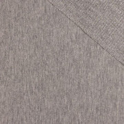 MELANGE GRAU / Silber - Sommersweat mit Lurexfaden
