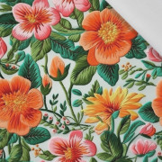 FLOWERS 3D M. 3 - Baumwoll Webware