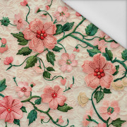 FLOWERS 3D M. 5 - Wasserabweisende Webware