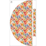 Maxirock Panel - Viskose Jersey/ Flowers ms.37