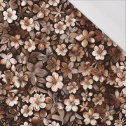 FLOWERS WZ.8/ Mocha Mousse  - Lycra 300g
