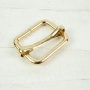 Leiterschnalle 20 mm - gold