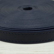 Kunstleder Taschengurtband 19 mm - dunkelblau