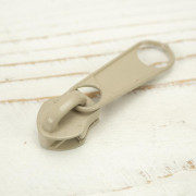 Schieber für Endlos-Reißverschluss 5mm - beige - 010