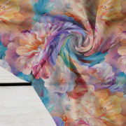 PASTEL FLOWERS WZ.19 - Krepp