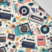 RETRO MUSIC - Baumwoll Webware