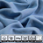 Strickpullover aus Schmirgel - SKY BLUE (HIMMELBLAU)