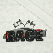 SCHNELLE SCHLITTEN / race - Paneel Single Jersey