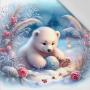 Christmas animal wz. 1 - panel (60cm x 50cm)   Baumwoll Webware