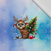 Christmas animal wz. 3 - panel (60cm x 50cm)   Baumwoll Webware