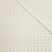 Baumwoll-Waffelstoff - Cloud Dancer/ ECRU (D-02) 