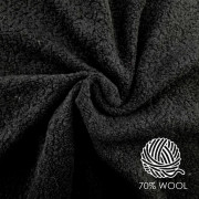 Strickstoff - Wolle BERGEN/ SCHWARZ