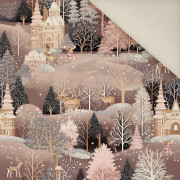 Pink Vintage Christmas wz. 3- Polster- Velours