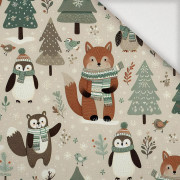 WINTER ANIMALS WZ.5 - Webware für Tischdecken
