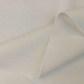 Baumwoll-Strick-Sweat "Margot" - ECRU (natur)