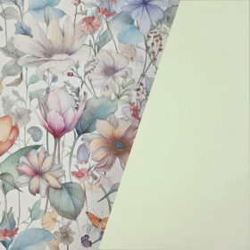 PISTAZIE (46 cm x 50 cm) - matt  Kunstleder